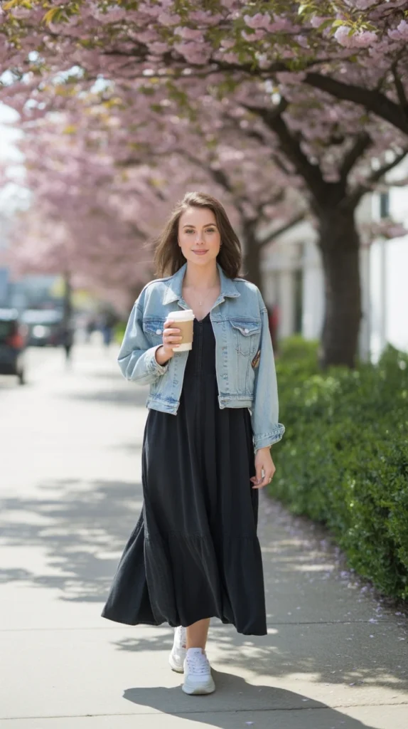 Black Maxi Dress Outfit