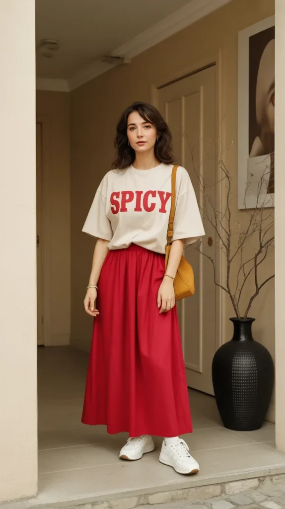 Maxi Skirt Outfit