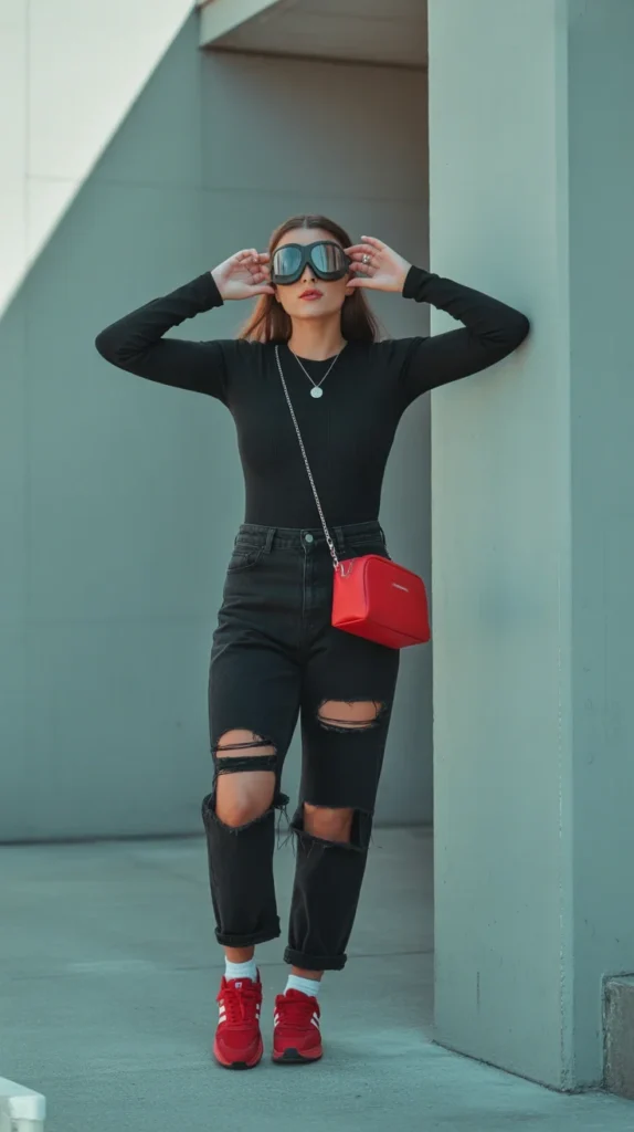 0003 1 black bodysuit with ripped black jeans r K2pnmGSPQ3KotbqIPxG2nQ jXyyiFUTS Si5XVyuZmolw cover