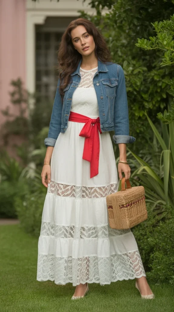 20 Classy & Aesthetic 4th of July Outfit Ideas to Celebrate in Style 7 0004 1 white lace maxi dress with red sash belt fFD2kiDhR1ChCcjVN64ENw ep1oIxLTRQqlNRzdOhKz3g