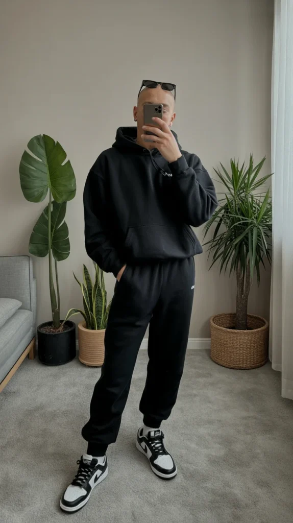 0005 1 all black hoodie and jogger co ord with LNqHG gRKGg45Q BYQ6kA F7eGzAuoSd67S77jQwsNcA cover