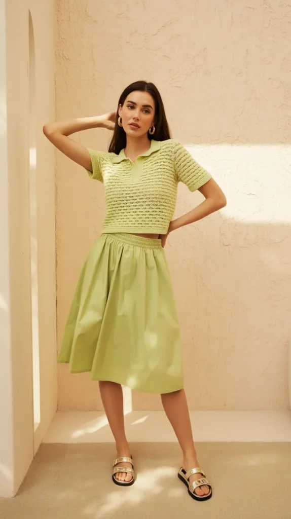 0013 1 13 lime green knitted cotton top with a DStFd6GUTyqFbcrtlbxprQ dooZww3NSXCgRcGdamdazQ