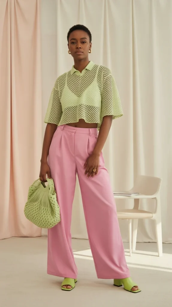 0014 1 14 lime green mesh crop top with pink wi zmiEEhR8Qa6jWG5 58kGYQ XVnMYp45SWSmKJ 6wBMk4g