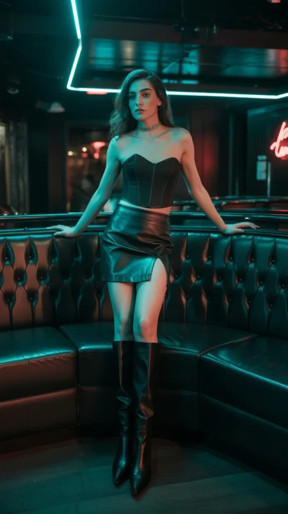 How to Style Black Corset Outfits - 20 Black Corset Outfit Ideas to Elevate Your Wardrobe 19 0016 1 16 corset top with leather skirt and kne 5UkQ XlXTz BI8tCVpyA A YyHWDlWRQOWEXQa Jxd 1w