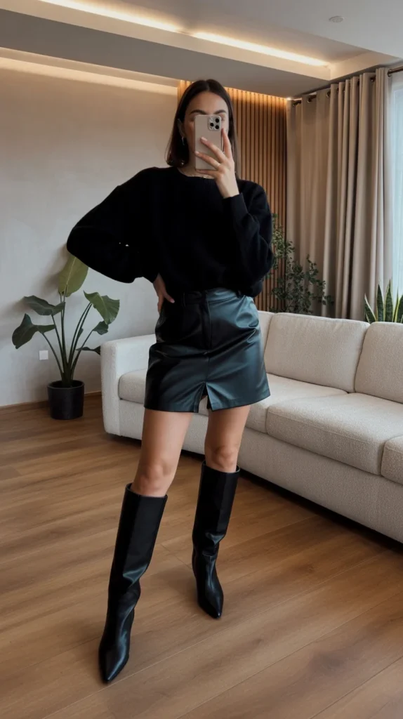 0016 1 prompt a chic woman posing for a mirror D5IDL4HDRXakvv PcImnDg BfhyzRedRM2GIKfFWgiY4Q