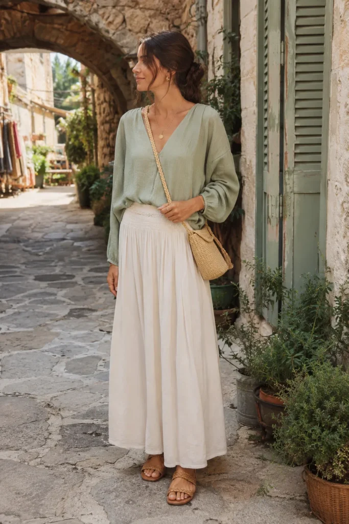 20 Maxi Skirt Vacation Outfits for Beach Days, Europe Trips & Summer Nights 21 ChatGPT Image Jun 15 2026 09 38 40 AM 9