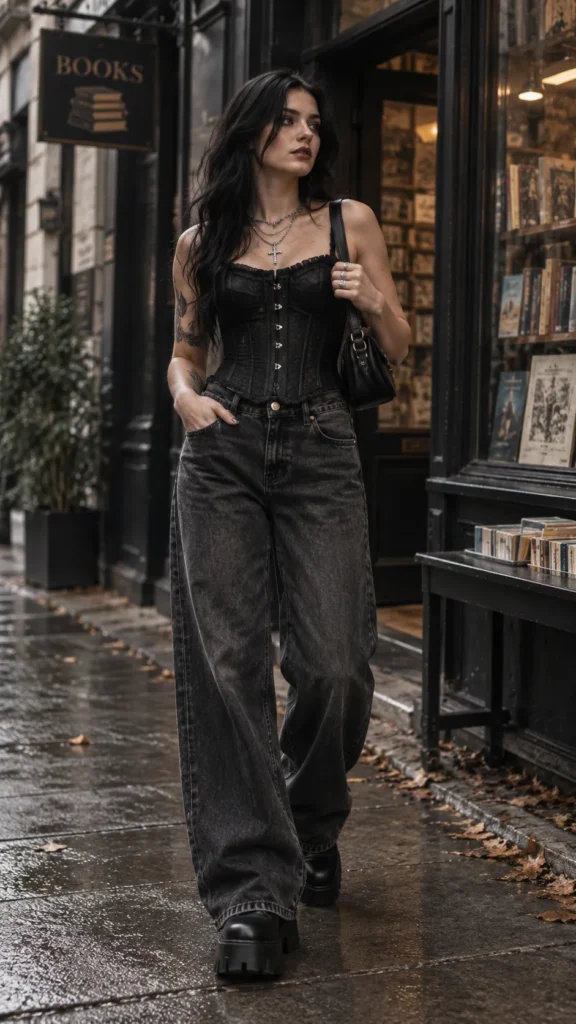 20 Best Goth Outfit Ideas for Dark, Romantic and Everyday Style 3 Goth Outfit Ideas
